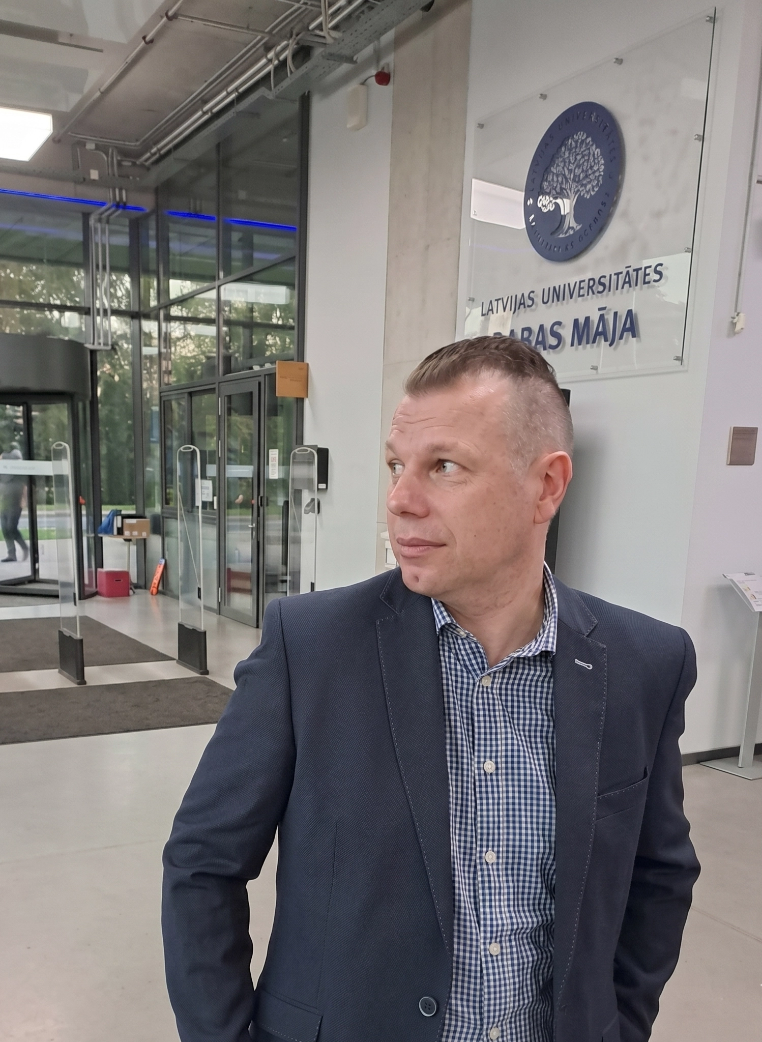 Portrait of Zinkmans co-owner Dr. sc. ing. Ingmārs Cinkmanis